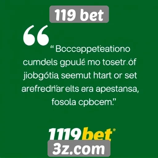 119 bet - Opiniões de jogadores sobre o 119 bet